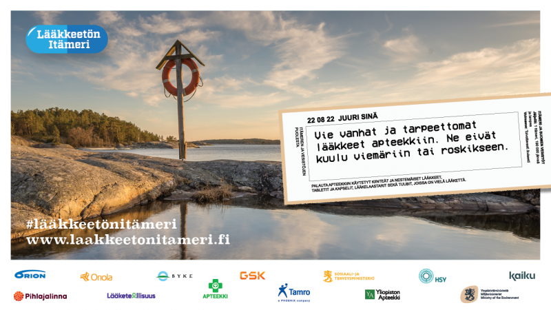 Vie vanhentuneet ja tarpeettomat lääkkeet apteekkiin