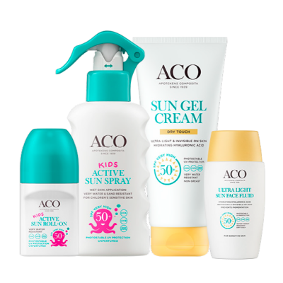 Aco Sun -tuotesarja - 30%