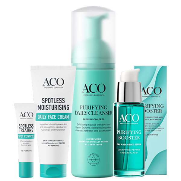 Aco Spotless & Purifying -tuotesarjat -20%