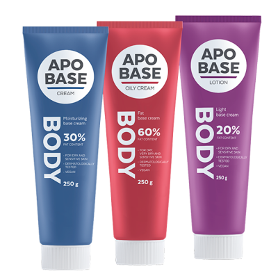 Apobase Lotion, Cream tai Oily Cream 250 g 9,90 €