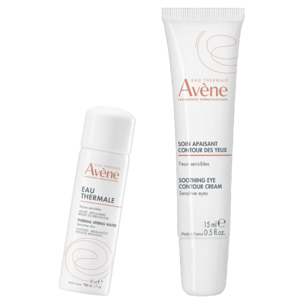 Avene Soothing Eye Contour Cream 15ml ostajalle Avene Thermal spring water 50 ml kaupan päälle.
