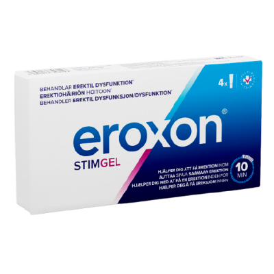 Eroxon Stimgel 4 kerta-annostatuubia 25,90 €
