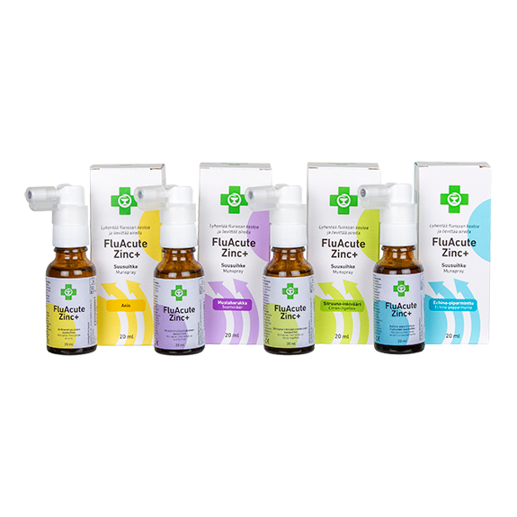 Apteekki FluAcute Zinc+ 20 ml 16,90 €