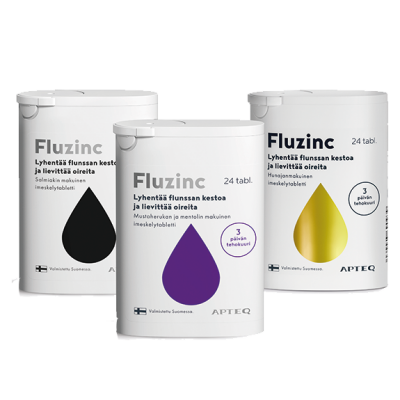 Apteq Fluzinc 24 tabl. 9,90 €