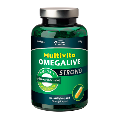 Multivita Omegalive Strong 100 kaps. 17,90 €