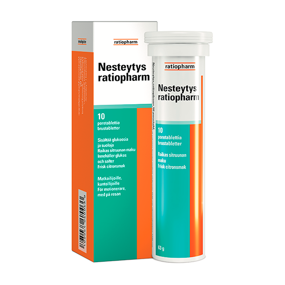 Nesteytys Ratiopharm 10 poretabl. 11,90 €
