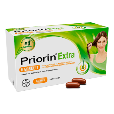 Priorin Extra 60 kpl 35,90 €