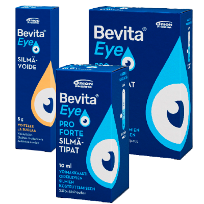 Bevita Eye 10ml tai 20x0,5 ml tai silmävoide 5 g -15%