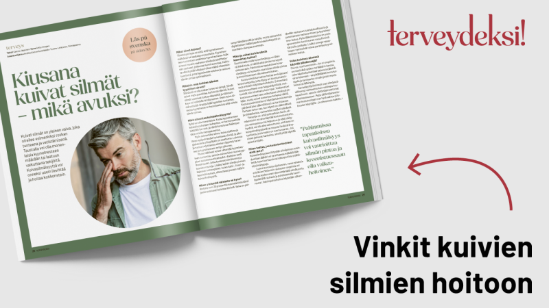 Syksyn Terveydeksi-lehti on ilmestynyt!